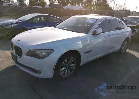 2012 BMW 740I from USA, damaged, VIN WBAKA4C59CDS99115